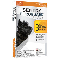 Fiproguard ФИПРОГАРД капли от блох, клещей и вшей для собак до 10кг, 0.67мл, 3 шт. в упаковке см., 0,67 мл, цена за 1 пипетку см.