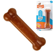 Nylabone Puppy Chew Bone НИЛАБОН БОУН кость жевательная игрушка для щенков, вкус курицы, S, для щенков до 11 кг см., курица см., 11,4x3,2x1,9 см см.