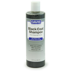 Davis Black Coat Shampoo ДЭВИС БЛЕК КОУТ шампунь для черной шерсти собак и кошек, концентрат, 0.355 л.