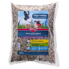 Kaytee Soft Granule Lavender КЕЙТИ СОФТ ГРАНУЛАЯ ЛАВАНДА подстилка из целлюлозы для грызунов, мелких животных, птиц, рептилий, 0.2 кг., 0 л.