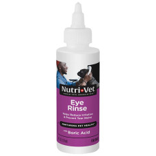 Nutri-Vet Eye Rinse НУТРИ-ВЕТ ЧИСТЫЕ ГЛАЗА глазные капли для собак, 0.118 л.