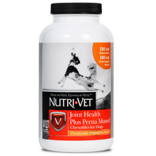 Nutri-Vet СВЯЗИ И СУСТАВЫ ПЛЮС (Plus) глюкозамин хондроитин МСМ для собак, 100 табл. л.