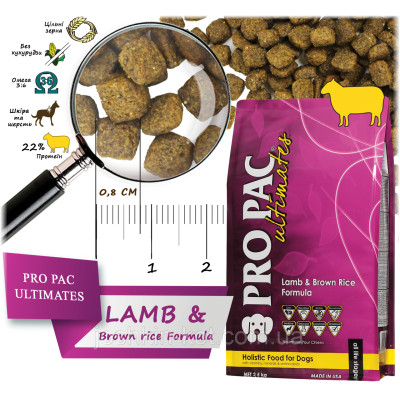 Сухой корм для собак Dog Lamb Brown Rice Formula 25 кг