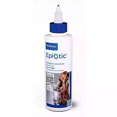 Лосьон Virbac Epi-Otic Эпи-отик для очистки ушей у собак и кошек, 125 мл