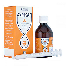 Раствор Arterium Аурикап для чистки и ухода за ушами у собак и кошек, 100 мл