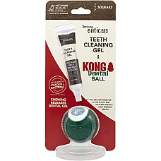 Набор для ухода за полостью рта собак TropiClean Enticers Kong M со вкусом говяжьей грудки, 29,6 мл