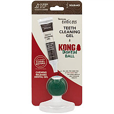 Набор для ухода за полостью рта собак TropiClean Enticers Kong  S со вкусом говяжьей грудки, 29,6 мл