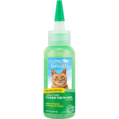 Гель TropiClean Fresh Breath для ухода за полостью рта кошек, 59 мл