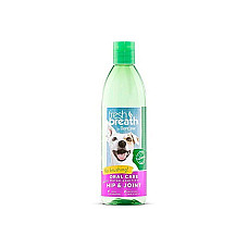 Добавка в воду с глюкозамином TropiClean Fresh Breath Water Additive Hip & Joint для собак и кошек, 473 мл