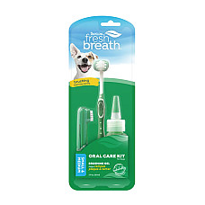 Набор TropiClean Fresh Breath Oral Care Kit Small по уходу за полостью рта собак мелких пород, 59 мл