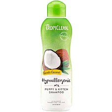 Шампунь TropiClean Shampoo Hypoallergenic "Нежный кокос" гипоаллергенный для щенков и котят, 355 мл