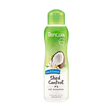 Шампунь TropiClean Shampoo Lime & Coconut "Лайм и кокос" для собак и кошек в период линьки, 355 мл