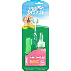 Набор TropiClean Fresh Breath Oral Care Kit для ухода за полостью рта щенков, 59 мл