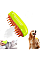Паровая щетка-массажер спрей 3 в 1 Pet Spray Massage Brush USB для вычесывания собак и кошек с паровым распылителем