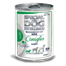 Вологий корм для собак Monge SDE Dog Mini Adult кролик, 400 г