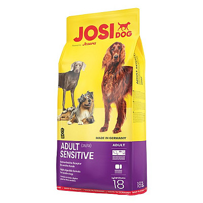 Сухой корм Josera JosiDog Adult Sensetive для взрослых собак с чувствительным пищеварением, 15 кг