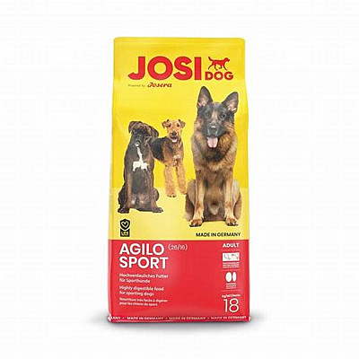 Сухий корм Josera Josi Dog Agilo Sport для дорослих собак з високим фізичним навантаженням, 18 кг