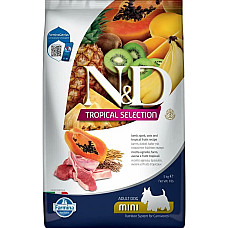 Сухой корм для собак Farmina (Фармина) N&D Tropical Selection Lamb Adult Mini с ягненком, тропическими фруктами, 5 кг