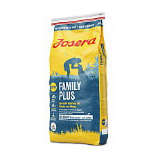 Сухой корм Josera Family Plus для щенков, беременных и кормящих самок, 15 кг