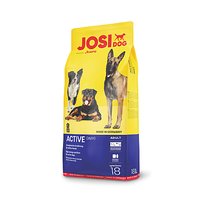 Сухой корм JosiDog Active для активных собак, 15 кг