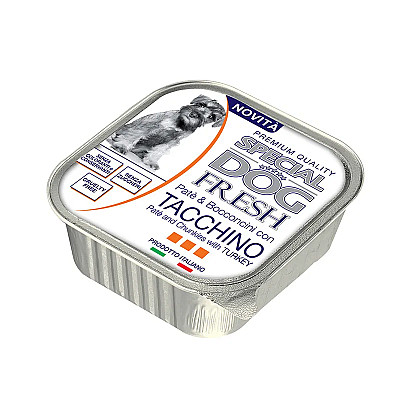 Влажный корм для собак Monge SDE Dog Fresh индейка, 150 г