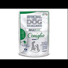 Вологий корм для собак Monge SDE Dog Mini Adult кролик, 100 г