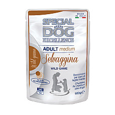 Вологий корм для собак Monge SDE Dog Medium Adult дичина, 100 г