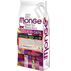 Сухий корм для котів Monge Cat Bwild Grain Free лосось, 10 кг