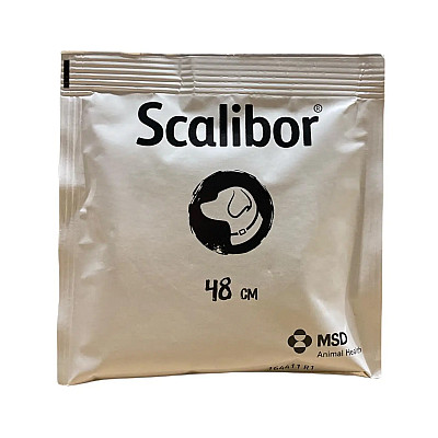 Ошейник MSD Scalibor Скалибор от блох и клещей для собак, 48 см