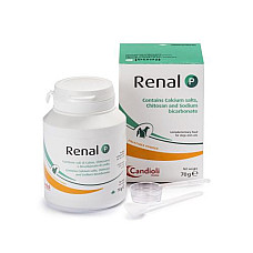 Порошок Candioli Renal P Кандиоли Ренал П для лечения ХПН, кошек и собак, 70 г