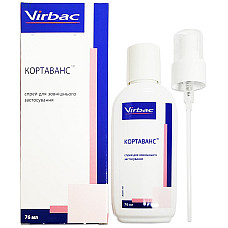 Спрей Virbac Cortavance Кортаванс для лечения дерматозов у собак, 76 мл