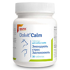 Таблетки Dolfos Dolvit Calm Долвит Калм успокаивающие для собак и кошек, 30 таб