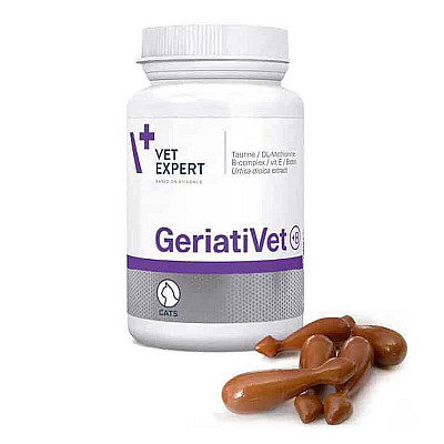 Капсулы VetExpert GeriatiVet Cat ГериатиВет Кет для кошек зрелого возраста, 60 капс