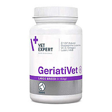 Таблетки VetExpert GeriatiVet Dog Large Breed ГериатиВет Дог ЛБ для собак зрелого возраста больших пород, 45 таб
