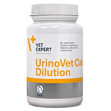 Капсулы VetExpert UrinoVet Cat Dilution Уриновет Кэт Дилюшн для подкисления мочи кошек с проблемами мочевыводящих путей, 45 капс