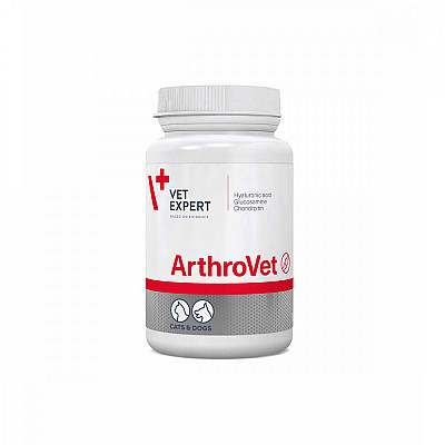 Пищевая добавка VetExpert ArthroVet АртроВет для поддержания здоровья хрящей и суставов у собак и кошек, 60 таб