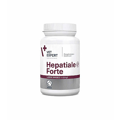 Таблетки VetExpert Hepatiale Forte Large Breed Гепатиале Форте Лардж Брид для поддержки и восстановления функций печени у собак больших пород, 40 таб