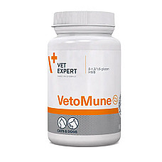 Капсулы VetExpert VetoMune ВетоМун для поддержания иммунитета у кошек и собак, 60 капс