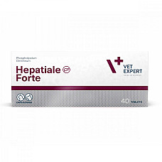 Таблетки VetExpert Hepatiale Forte Гепатиале Форте для защиты и поддержки печени у собак и кошек, 40 таб
