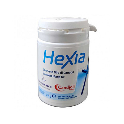 Таблетки Candioli Hexia Гексия обезболивающие для собак и кошек, 20 таб