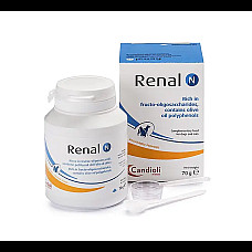 Порошок Candioli Renal N Кандиоли Ренал Н для лечения ХПН, для кошек и собак, 70 г