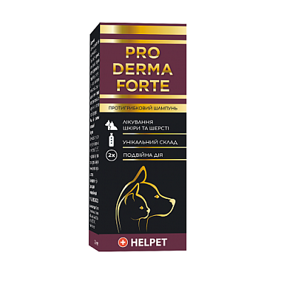 Шампунь Ветсинтез Pro Derma Forte противогрибковый для собак, кошек, 200 мл