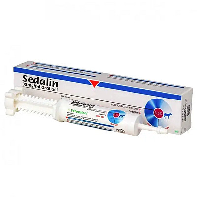 Гель Vetoquinol Sedalin Gel Седалін Гель седативний засіб для собак та коней, 10 мл