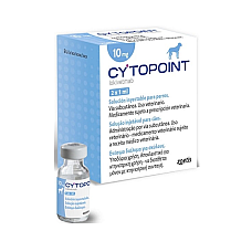 Раствор для инъекций Zoetis Cytopoint Цитопоинт 10 мг при аллергическом/атопическом дерматите у собак, 2 флакона