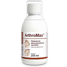 Сироп Dolfos ArthroMax АртроМакс для суставов с глюкозамином и хондроитином для собак и кошек, 250 мл