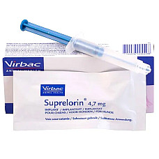 Имплантат Virbac Suprelorin Супрелорин для собак, кошек и хорьков, 4,7 мг, 1 шт