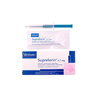 Имплантат Virbac Suprelorin Супрелорин для собак, кошек и хорьков, 4,7 мг, 1 шт