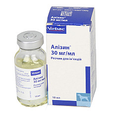 Раствор для инъекций Virbac Alizin Ализин для прерывания нежелательной беременности у собак, кошек, 10 мл