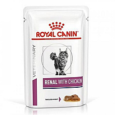 Royal Canin RENAL Chicken Feline при заболеваниях почек 85г.